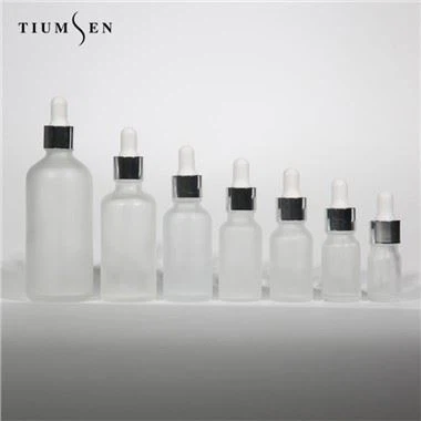 گلاس بوسٹن گول بوتلیں ڈراپر کیپ کے ساتھ